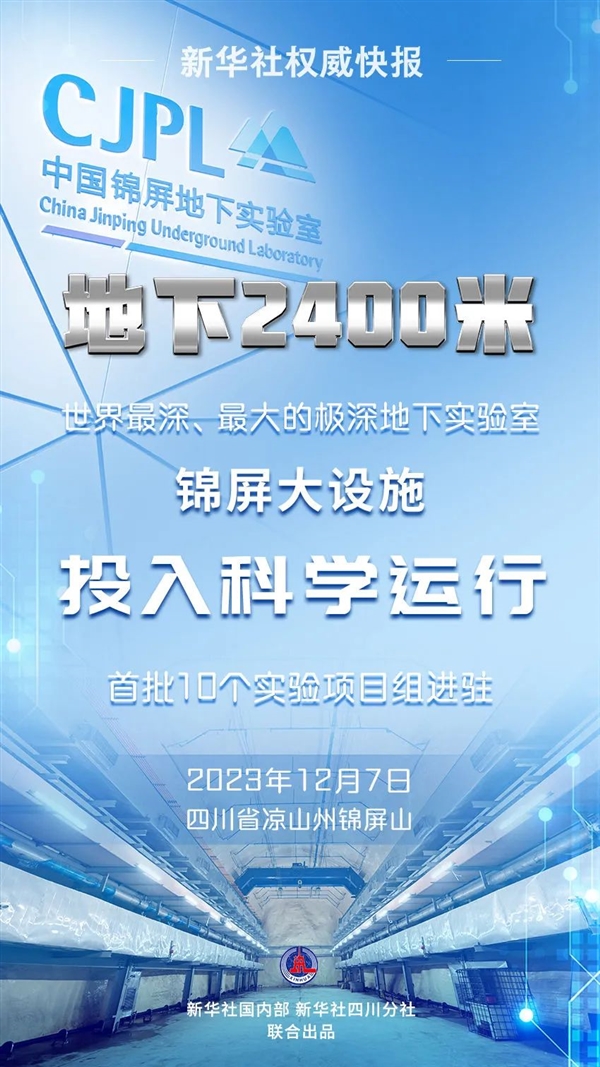 2400米！中国人挖出地下800层楼深的实验室：世界最深